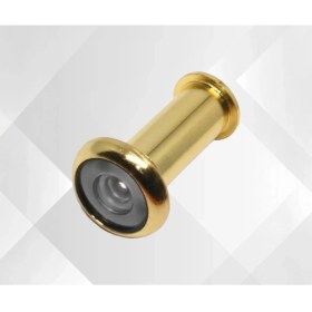 Resim NY Home Premium Kapı Dürbünü, 14MM Çap, 50-75MM Ayarlanabilir Uzunluk, Pirinç Malzeme, Güvenlik Gözetleme Deliği, 180 Derece Görüş Açısı 