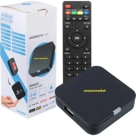 Resim Android 10 Mini Android Tv Box 2g Ram / 16GB Rom (Inat Tv Yüklenerek Gönderilir) 