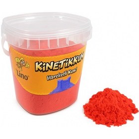 Resim Kinetik Kum 500gr - Kırmızı Kova Kırmızı 