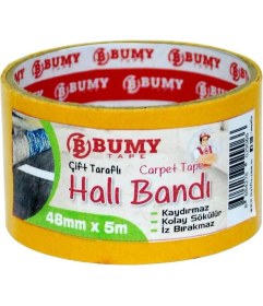 Resim Taraflı Halı Bandı - 48 mm x 5 Mt/iz Bırakmaz - Kolay Sökülebilir 