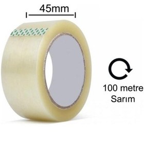 Resim Koli Bandı Şeffaf 45X100 Mt 