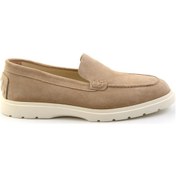 Resim Bej Leather Erkek Loafer Ayakkabı E01087112702 Bej 