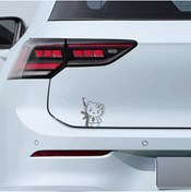 Resim Sönmez Dijital Hello Kitty Silah Sticker 13cm X 15cm 