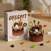 Resim Mini Doğum Günü Kek ve Çilek Kek Yapma Blokları Seti, ABS Plastik, Karışık Renkler, Parti Tatlısı Gösterisi, Öğleden Sonra Çay Dekorasyonu, Hediye Yaratıcılığı, Masaüstü Dekorasyonu, Yaratıcı Yapma Blokları Oyuncak, Romantik Sevgililer Günü Hediyesi, Doğum Günü, Cadılar Bayramı, Şükran Günü için Uygun 