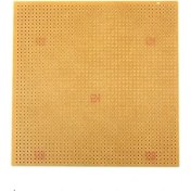 Resim Mena Rise 12X12 cm Delikli (Bakır) Pertinaks Tek Yüzlü 