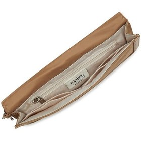 Resim KIPLING New Lelio Küçük Boy Omuz Çantası KAHVERENGİ SOFT ALMOND 