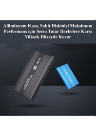 Resim 2.5 Sata Usb 2.0 Alüminyum Harici Notebook Hdd Kutusu 