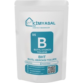 Resim 095 Butil Hidroksi Toluen Bht - Butyl Hydrox Toluene 1000 Gr 