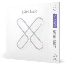 Resim Daddario XSAPB1152 Akustik Gitar Tel Seti | 11-52 - XS Phosphor Bronze 