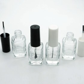 Resim D&B Boş Oje Şişesi Boş 12 ml (10 Adet) (TEKRAR DOLDURULABİLİR) 