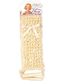 Resim Bodysecret Naturel Sisal Sırt Kesesi 50 x 10 CM Krem 