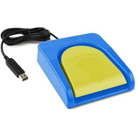 Resim Ayak Anahtarı Pedal Anahtarı Özel Kısayol Tuşu Multimedya Sarı 