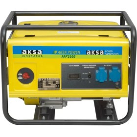 Resim Aksa Aap 3500 Portatif Ipli Benzinli Jeneratör 2.8kw 