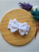 Resim SeherBebeButik Kız Bebek & Çocuk Fiyonklu Bandana 