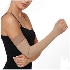 Resim Varimed Düz Örme Parmaktan Omuza Silikonlu Ccl3 Kolluk 