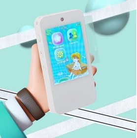 Resim Sxhlseller Çocuk Telefonu Için çift HD kameralı akıllı ekranlı çocuklar Için akıllı Oyuncak, 3 Ila 10 Yıl Için Ideal, ABS Malzemesi, 2.8 -inç Ekran Boyutu (WHITE) 
