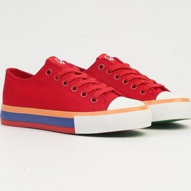 Resim Benetton İthal Kirmizi Kadın Spor Ayakkabı Bnı-10031 001 