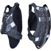 Resim Hayalet Yarış Gh-hjy08 Motosiklet Zırh Yelek Göğüs Koruyucu Sürme Sert Kabuk Giysileri, Boyut: Xl Siyah 