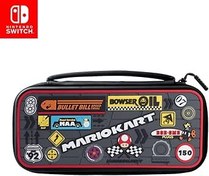 Resim PDP Gaming Offiziell lizenziert Switch Slim Deluxe Travel Case - Animal Crossing - Semi-Hardshell Protection - Protective PU Leather - Holds 14 Games - Works mit Switch OLED & Lite - Perfect für Kids 