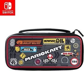 Resim PDP Gaming Offiziell lizenziert Switch Slim Deluxe Travel Case - Animal Crossing - Semi-Hardshell Protection - Protective PU Leather - Holds 14 Games - Works mit Switch OLED & Lite - Perfect für Kids 