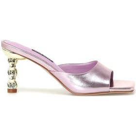 Resim Nine West Clarıce 4fx Pembe Kadın Topuklu Terlik 000000000101510337 Pembe 