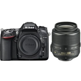 Resim Nikon D7100 18-55mm VR Kit 24,1 MP 3,2''LCD Ekran Dijital SLR Fotoğraf Makinesi 