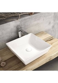 Resim Lucco Decente 40 CM Çanak Lavabo 