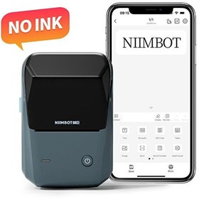 Resim Niimbot B1 Göl Mavisi Termal Etiket Yazıcı 