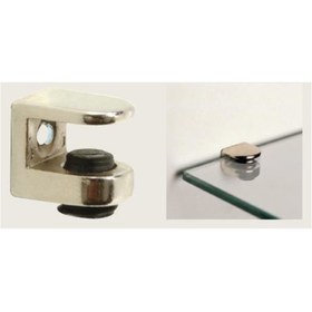 Resim Gürçay Gürcay Sıkıştırmalı Cam Raf Pimi 5mm Vidalı (4 Adet) 