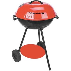 Resim Madfox Cook Taşınabilir Kömür Barbekü Mangal Kırmızı 