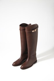 Resim 5in1Canpolat Kahverengi Klasik Binici Çizme 23556 