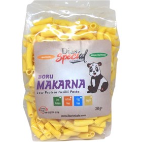 Resim DİAS SPECİAL Düşük Proteinli Boru Makarna 250g 