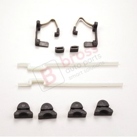 Resim Bross Otomotiv Mercedes S Class W222 V222 X222 2014-2020 Için Panoramic Sunroof Kızak Tamir Seti A2227800100 