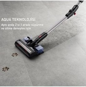 Resim Tefal TY6T90TR X-Force Flex 8.60 Max Aqua 45 Air Watt Kablosuz Şarjlı Dikey Süpürge 