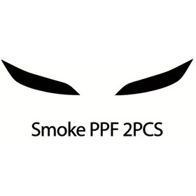 Resim Dashanshop Smoked Film Ppf 2pcs Vnyl Film Photochromik Uv Renk Değişimli Tesla Model 3 Highland Performance Kaplama 