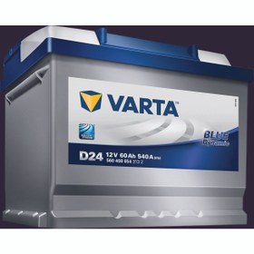 Resim Varta 12 V 60 Ah 540 A(EN) Blue Dynamic Akü D24 Üretim 2025/03 