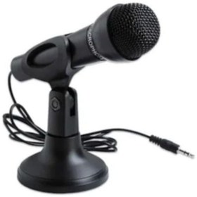 Resim DNR Bilişim Masaüstü Dinamik Pc Mikrofon Standlı Microphone 