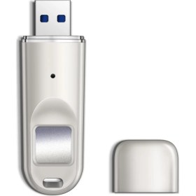 Resim Dm FD069 Parmak Izi Okuyuculu Şifreli USB 3.0 64GB Flash Bellek 