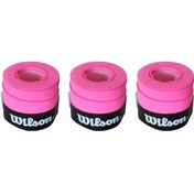 Resim Wilson Comfort Bowl O'Grips 3 Adet Grip Tenis Raketi Gribi Pembe 