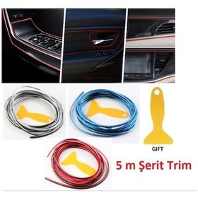 Resim Dodes Araba Dekorasyon 5 Metre Şerit Trim Çok Renkli 