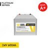 Resim WERER ENERGY 24V 600Ah LiFePO4 Platinum Series Bluetooth'lu Lityum Demir Fosfat Akü 