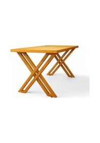 Resim Neiwel Garden Sean Doğal Ahşap Bahçe Yemek Masası-120-220 Açık Ceviz 