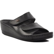 Resim Ayakmod 15.009 Siyah Kadın Dolgu Topuk Terlik 001 