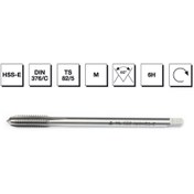 Resim MTE HSS - E DIN 376/C Metrik Normal Vidalı Düz Kanallı Makina Kılavuzu M24 