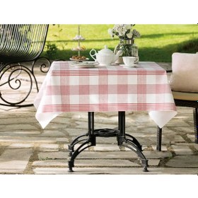 Resim Madame Coco Majori Pvc Masa Örtüsü Mpv-23140 X 140 Cm-kırmızı 