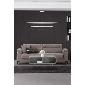 Resim Mobetto Veyron Üçlü Salon&oturma Odası Kanepe - Antrasit 