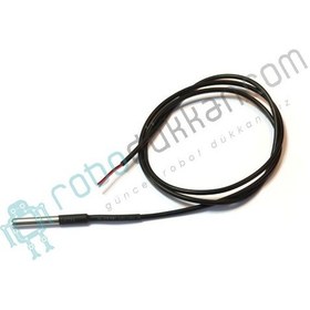 Resim Ds18B20 Su Geçirmez Isı Sensörü - Kablolu 