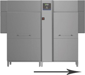 Resim Professional Endüstriyel Çift Durulamalı Konveyör Tip Bulaşık Makinesi 250 Sepet/saat (865506 İle Birlikte Sipariş Edilmelidir) EDR25PELA5WV 