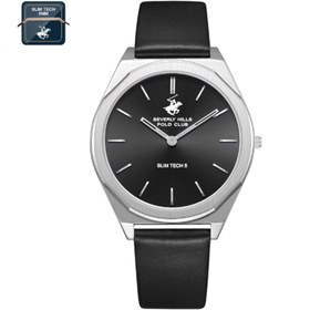 Resim Beverly Hills Polo Club Erkek Analog Siyah Kadran Saati - BP3712X.351 