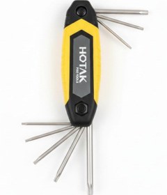 Resim Torx Çakı Alyan Takımı 6köşe 8'li Ürün Yıldız Uçlu 